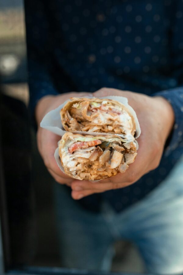Pocket Chicken Shawarma